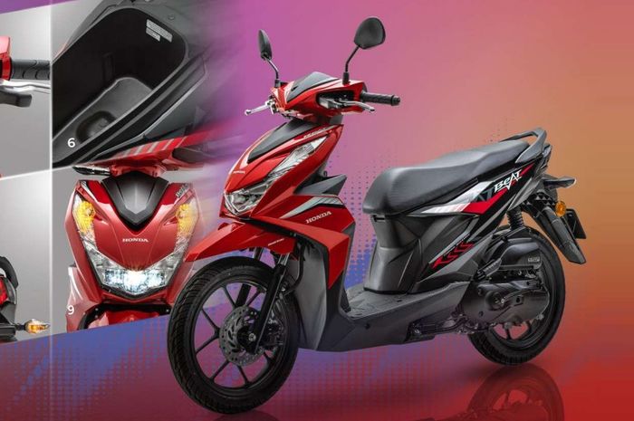 Honda All New BeAT yang beredar di Malaysia