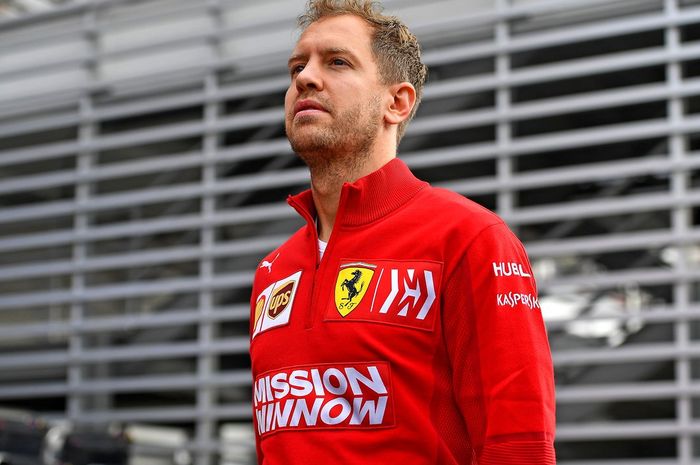Gagal raih kemenangan di balapan F1 Meksiko 2019, Sebastian Vettel mengaku tim Ferrari kalah cepat dari Mercedes