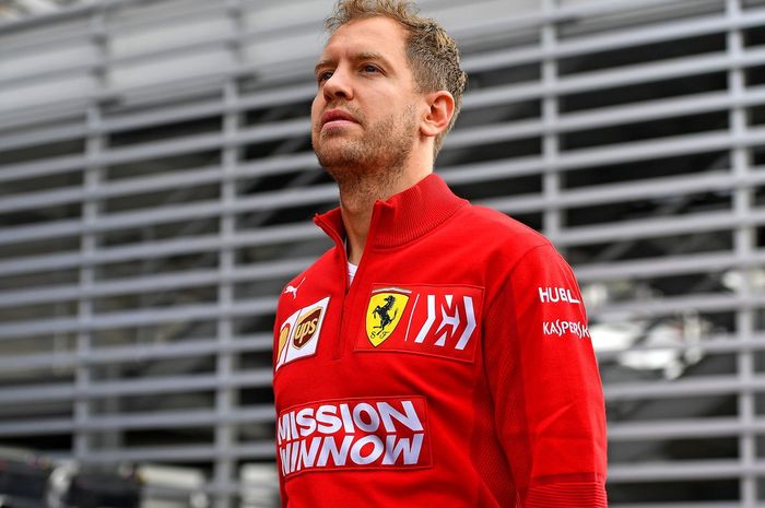 Gagal raih kemenangan di balapan F1 Meksiko 2019, Sebastian Vettel mengaku tim Ferrari kalah cepat dari Mercedes