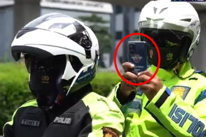 Ilutrasi tilang Electronic Traffic Law Enforcement (ETLE)