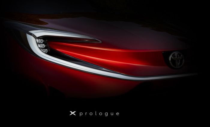 Teaser X Prologue yang sebelumnya juga sudah dirilis Toyota