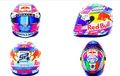 Asli Keren Banget, Para Pembalap Pamer Livery Helm untuk Balapan di F1 Miami 2022