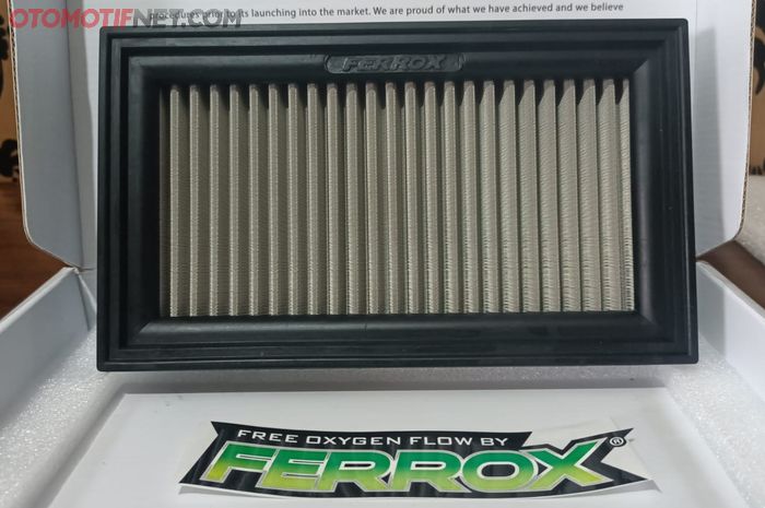 Filter udara Ferrox beli satu kali, pakai seumur hidup