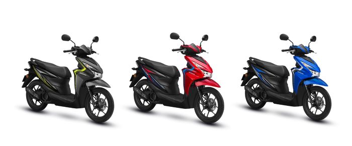 Pilihan warna Honda BeAT di Malaysia