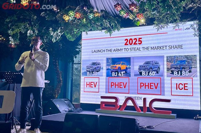 BAIC Indonesia akan datangkan empat line up di 2025