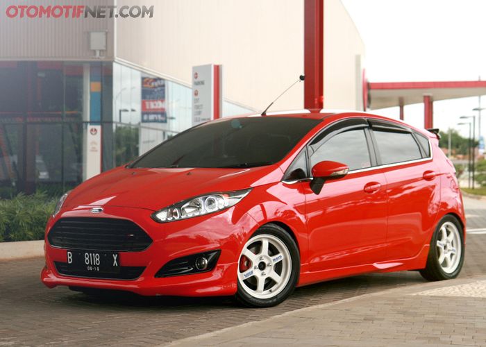 Ford Fiesta Sporty Body Kit Zetec Pelek Te37 Tak Pernah Salah Gridoto Com