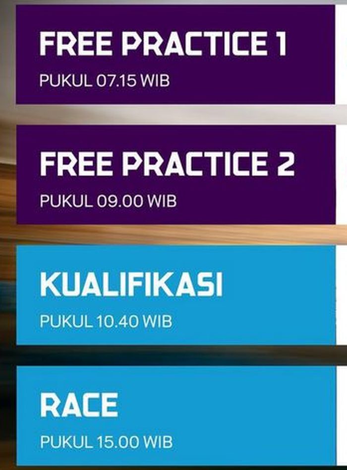 Jadwal Formula E Jakarta hari Sabtu, 4 Juni 2022