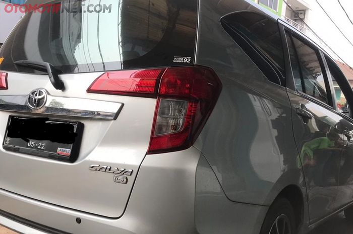 Toyota Calya saat uji emisi