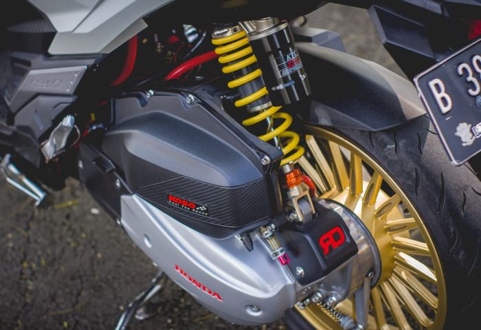 Kaki-kaki belakang Honda Vario 125 upgrade 