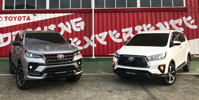 Toyota New Fortuner dan New Kijang Innova