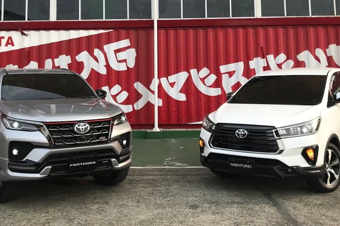 Toyota New Fortuner dan New Kijang Innova