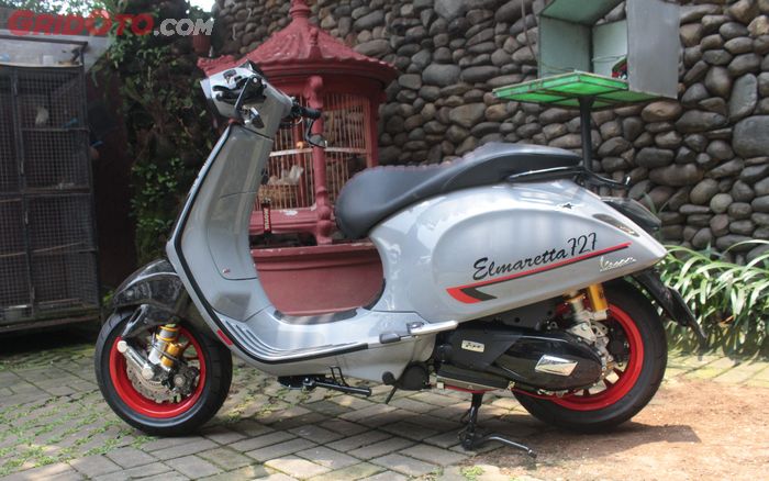 Kaki-kaki Vespa Sprint diupgrade kece