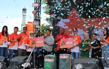 Ban Maxxis Bagi-bagi Motor hingga Paket Umrah, Dikemas Sehat Lewat Fun Walk