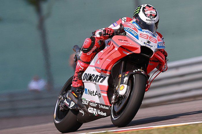 Jorge Lorenzo berhasil jadi pembalap tercepat di FP2 MotoGP Jerman