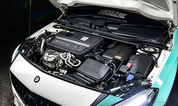 Performa jantung pacu Mercedes-AMG A45 sudah ditingkatkan