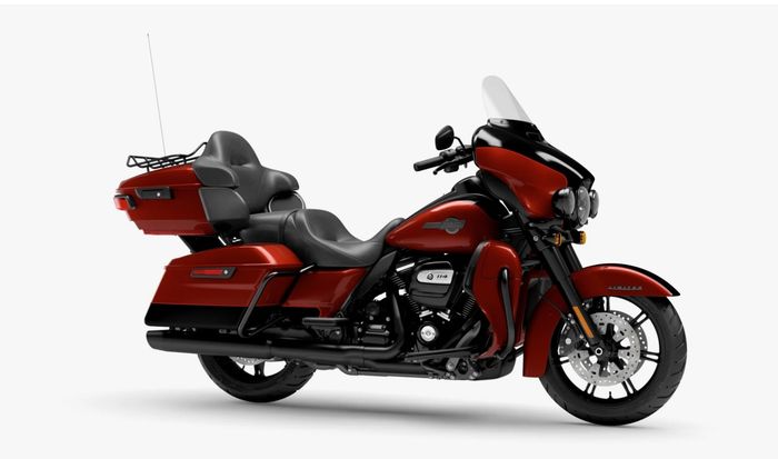 Harley-Davidson Ultra Limited two tone Redrock + Vivid Black