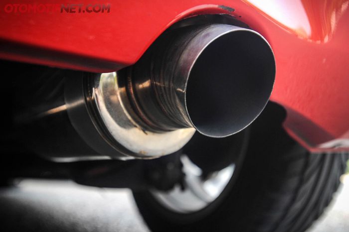 Sistem gas buang diganti dengan versi custom