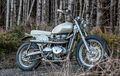 Triumph Bonneville ‘Rubber Soul’, Tampang Jadul Kelirnya Juga Unik