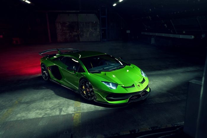 Modifikasi Lamborghini Aventador SVJ hasil garapan Novitec