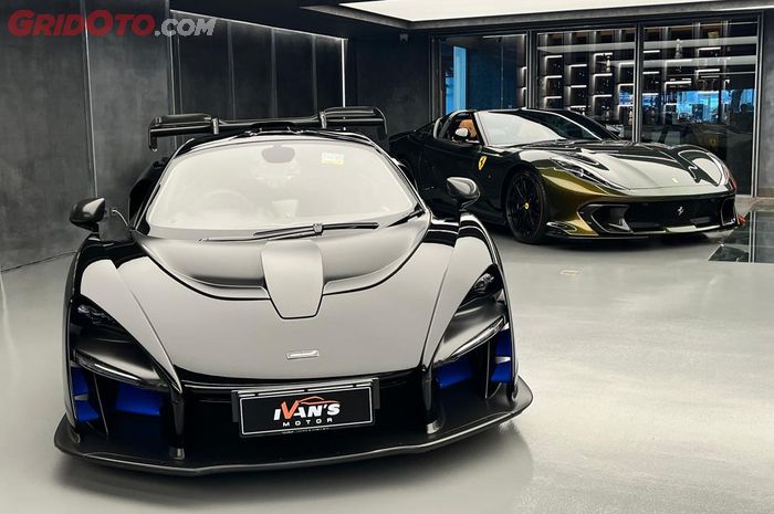 McLaren Senna dan Ferrari 812 Competizione Aperta yang dijual di Ivan's Motor