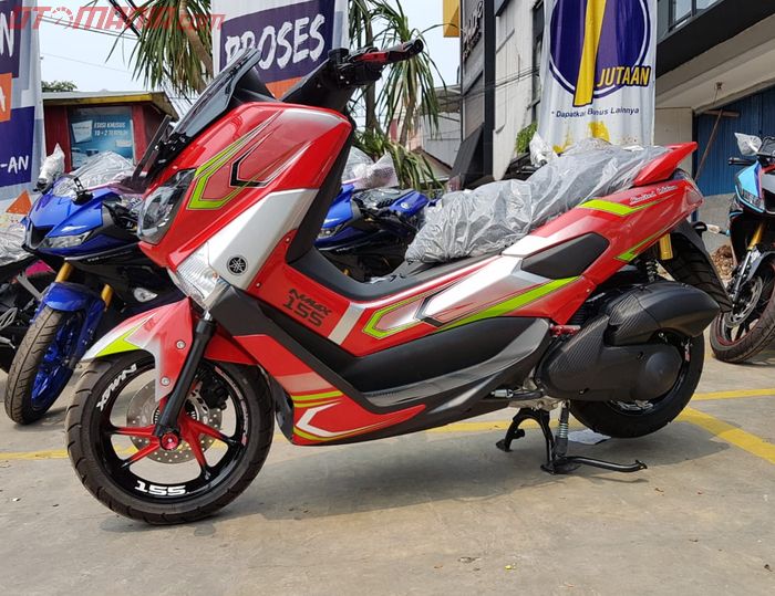 Yamaha NMAX custom paint hasil dari Harapan Motor Painting Shop