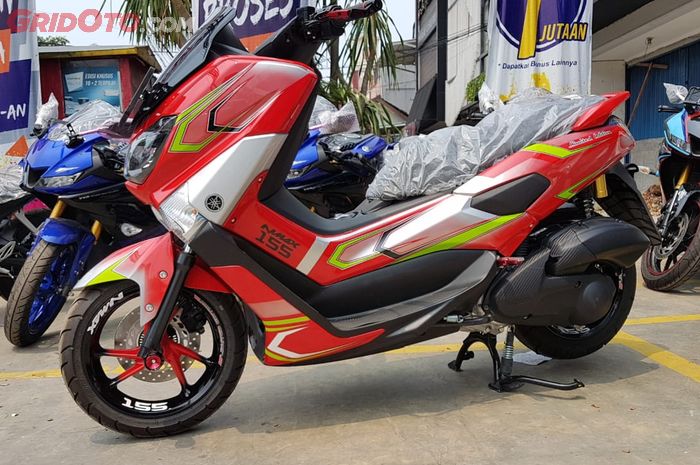 Yamaha NMAX custom paint hasil dari Harapan Motor Painting Shop