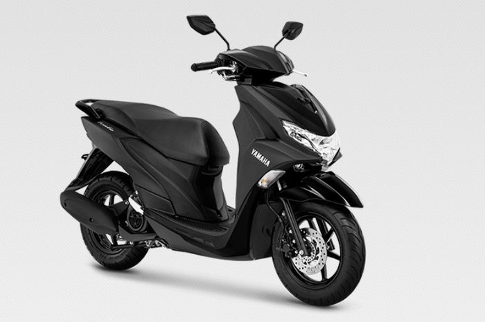 Yamaha FreeGo hitam doff ada di tipe standar