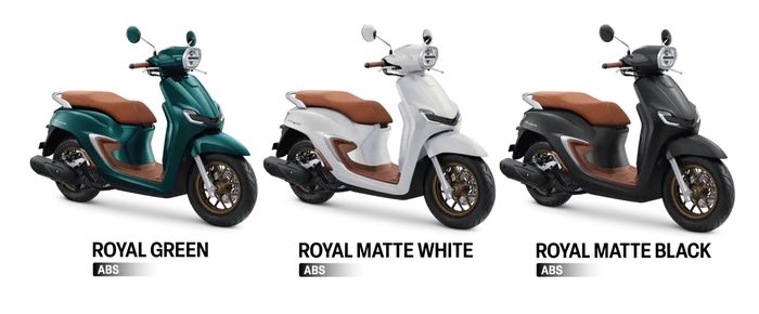 Pilihan warna Stylo 160 ABS