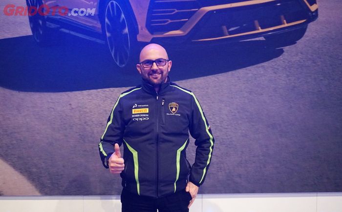 Head of Motorsport Automobili Lamborghini, Giorgio Sanna