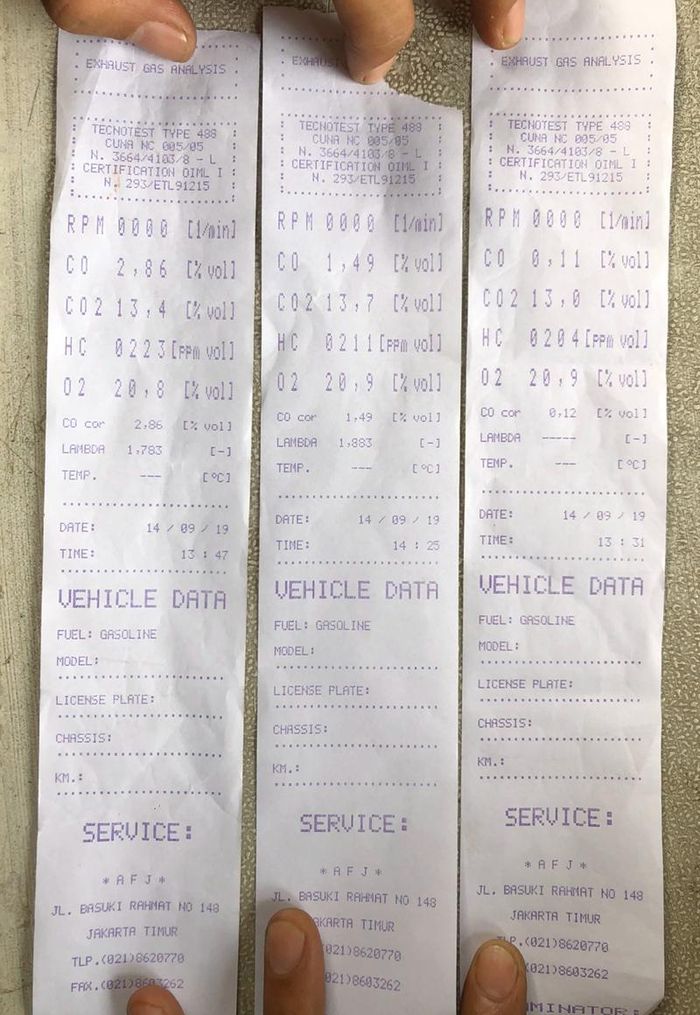 Hasil pengujian Accentwire