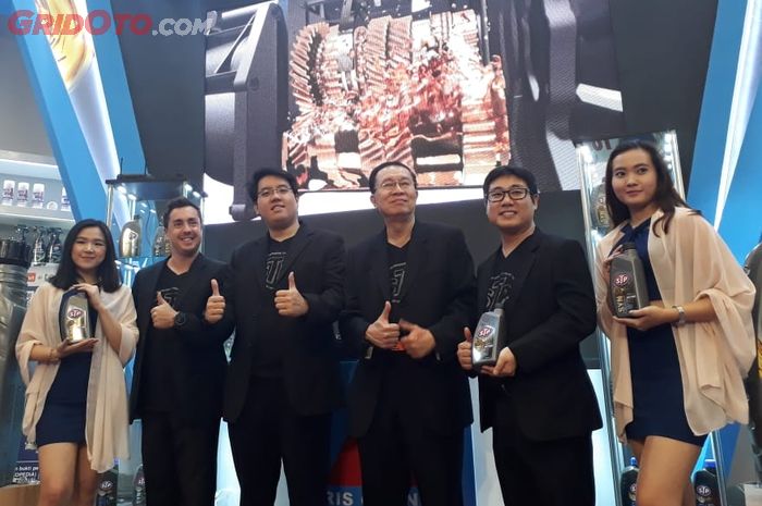 Peluncuran dua oli transmisi STP, Rabu (8/8/2018)