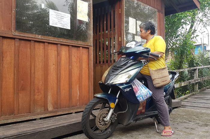 Motor listrik sarana transportasi warga