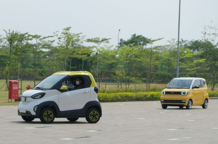 Wuling Mini EV, Wuling E100 dan Wuling E200 yang dikembangkan dari platform Global Small Electric Vehicle (GSEV)
