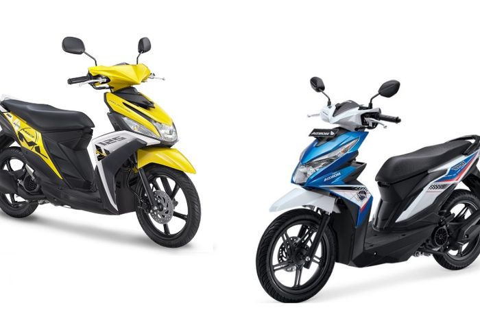 Mio M3 punya kubikasi mesin lebih besar dari Honda BeAT