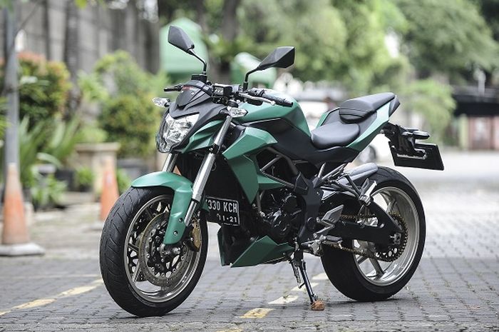  Kawasaki Z250SL 2015 Tampil Bak Moge