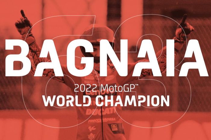 Keberhasilan Francesco Bagnaia mengunci gelar juara dunia MotoGP 2022 membuat Ducati meraih Triple Crown musim ini