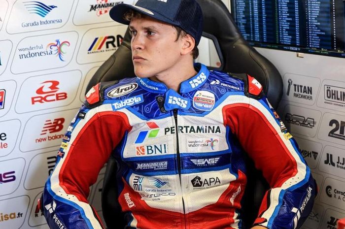 Absen panjang karena cedera bahu, mantan pembalap Pertamina Mandalika SAG Gabriel Rodrigo putuskan pensiun dini dari Moto2