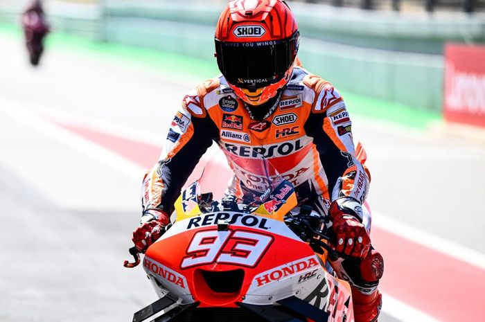 Tim Repsol Honda ajukan protes atas perubahan hukuman penalti Marc Marquez menyusul insiden dengan Miguel Oliveira pada MotoGP Portugal 2023