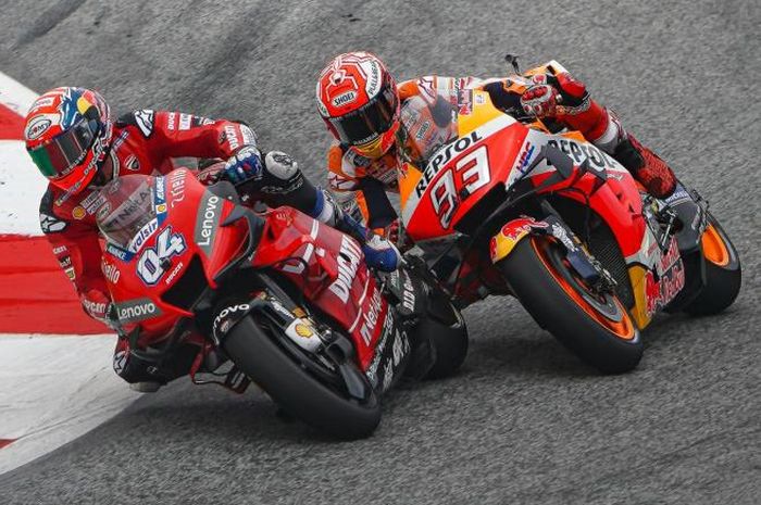 Mantan pembalap MotoGP ini prediksi Andrea Dovizioso akan kesulitan mengalahkan Marc Marquez pada musim 2020