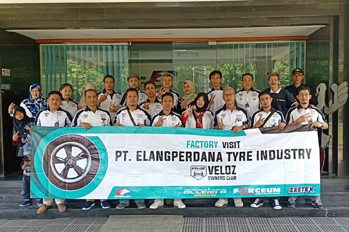 Kunjungan Veloz Owners Club ke Pabrik Ban Eptyres