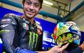 Ada Makanan Khas Italia di Helm Khusus Valentino Rossi Untuk MotoGP San Marino