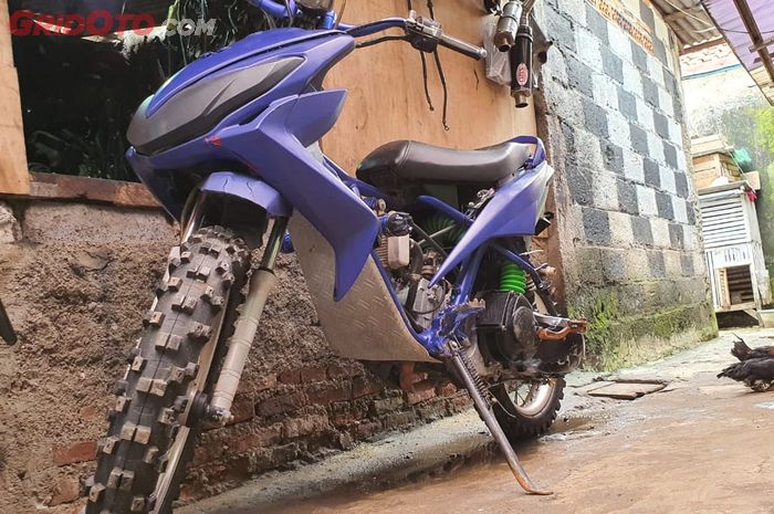 Pasang part ini agar rangka motor matic enggak patah saat terabas