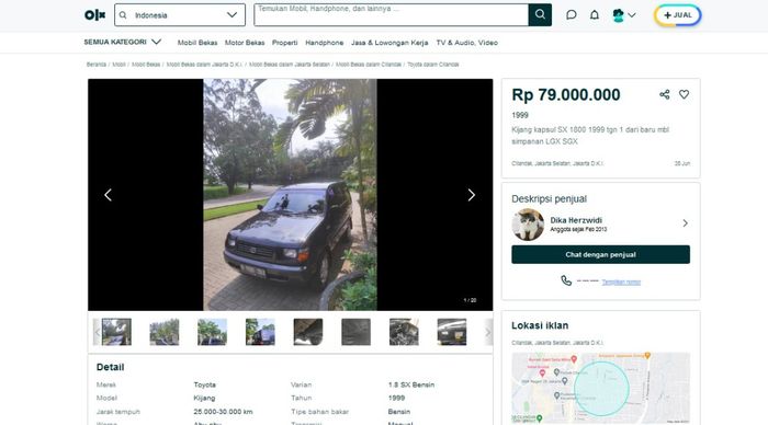 Toyota Kijang SX lansiran 1999