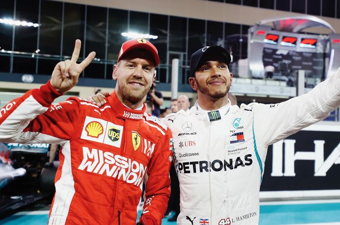 Lewis Hamilton merasa terhormat pernah jadi rival Sebastian Vettel yang putuskan pensiun di akhir F1 2022