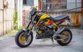 Honda MSX 125 RedBull Dimodif Hedon, Kaki-kakinya Kelewat Sangar