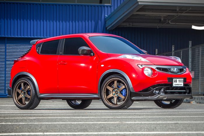Modifikasi Nissan Juke garapan Unichip, Thailand ini tampil bernuansa Jepang