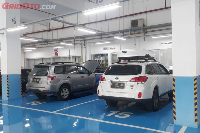Bengkel resmi Subaru di Alam Sutera, Tangerang Selatan