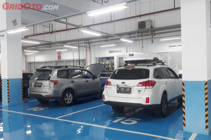 Bengkel resmi Subaru di Alam Sutera, Tangerang Selatan