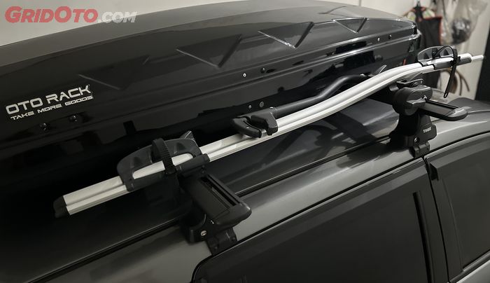 Penggunaan bike rack harus diikuti pemasangan cross bar