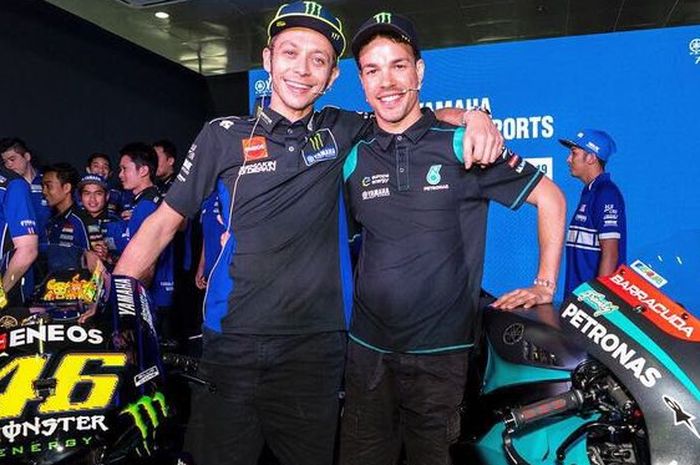 Valentino Rossi dan Franco Morbidelli disebut-sebut akan jadi rekan setim. 